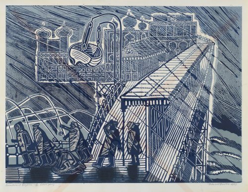 Image no. 3394: Snowstorm at Brighton (Edward Bawden), code=S, ord=0, date=1957